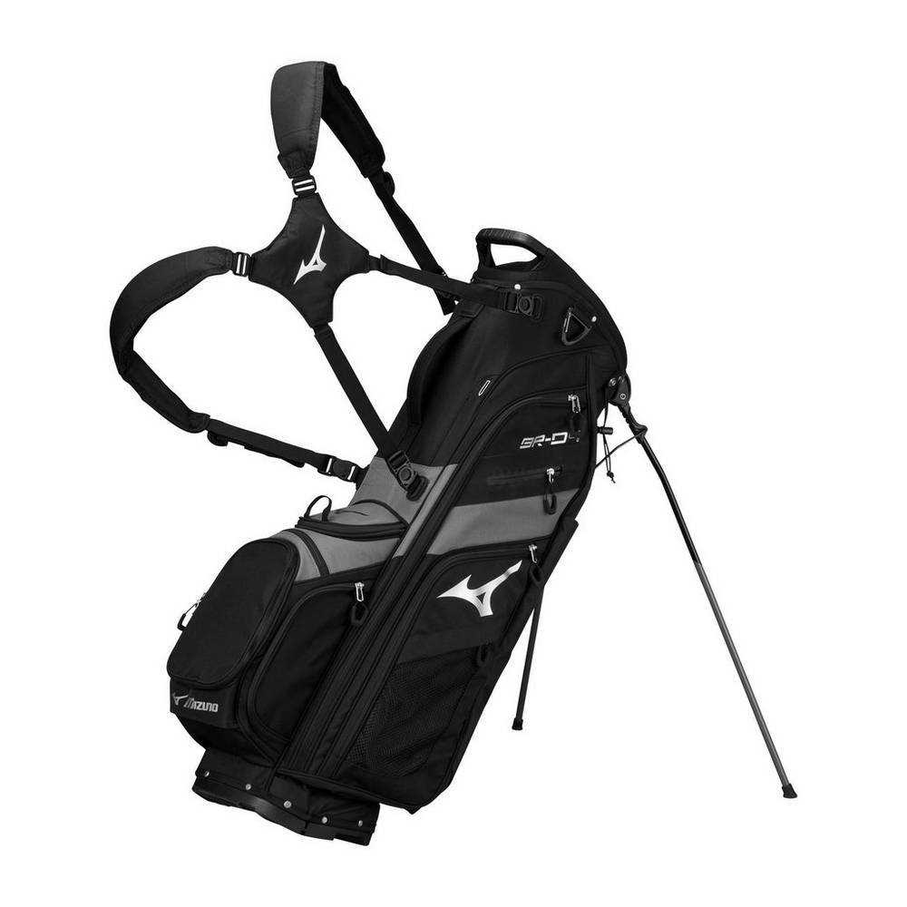 Bolsa Mizuno BR-D4 14-Way Stand Hombre Negras/Gris Comprar FMOJ-31275